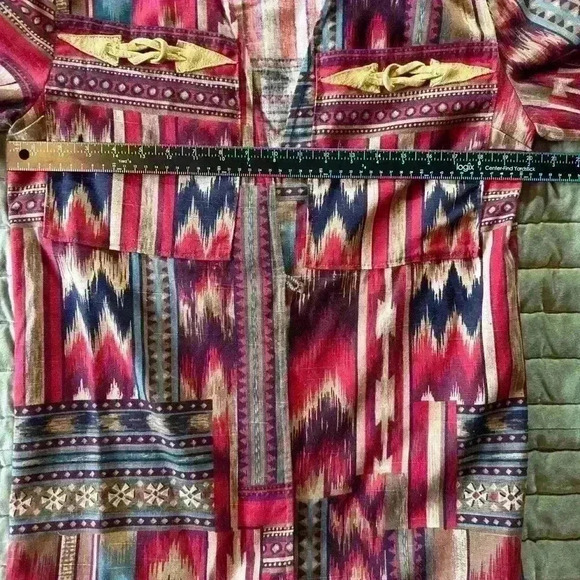 Very unique handmade western crop top and matching jacket set boho,festival - Picture 4 of 13